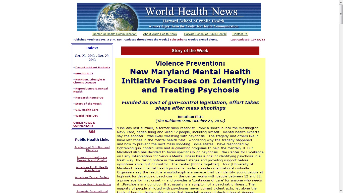 Details : World Health News 